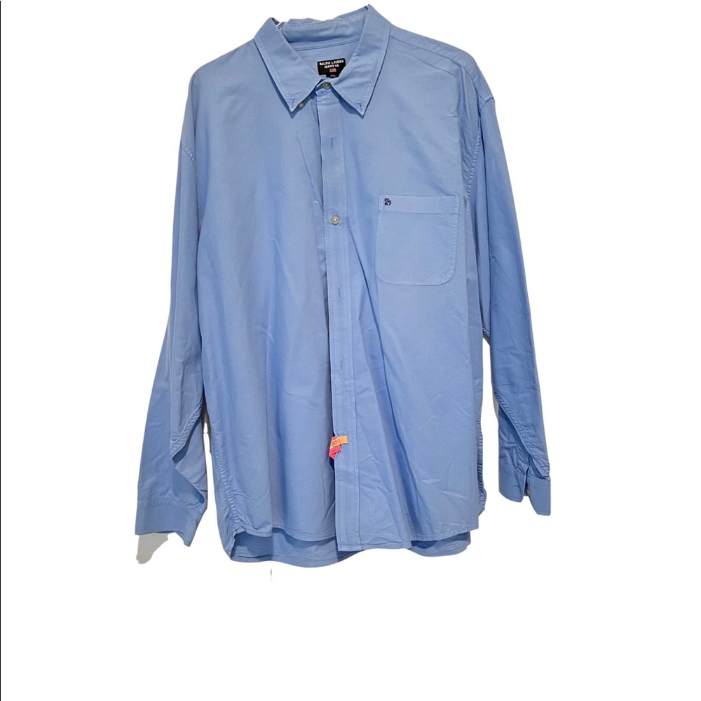 Ralph Lauren Blue Men’s Dress Shirt XXL
